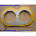 wear plate and cutting ring for Niigata concrete pump
